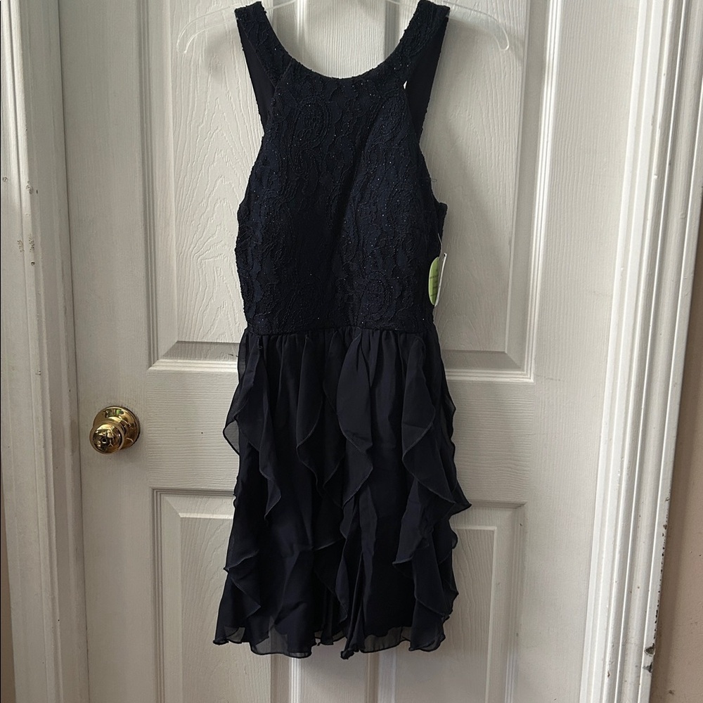 Windsor Navy Lace Dress